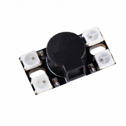 JHEMCU BZ110DB LED alarm buzzer WS2812 programmable BF CF INAV F4 F7 H7